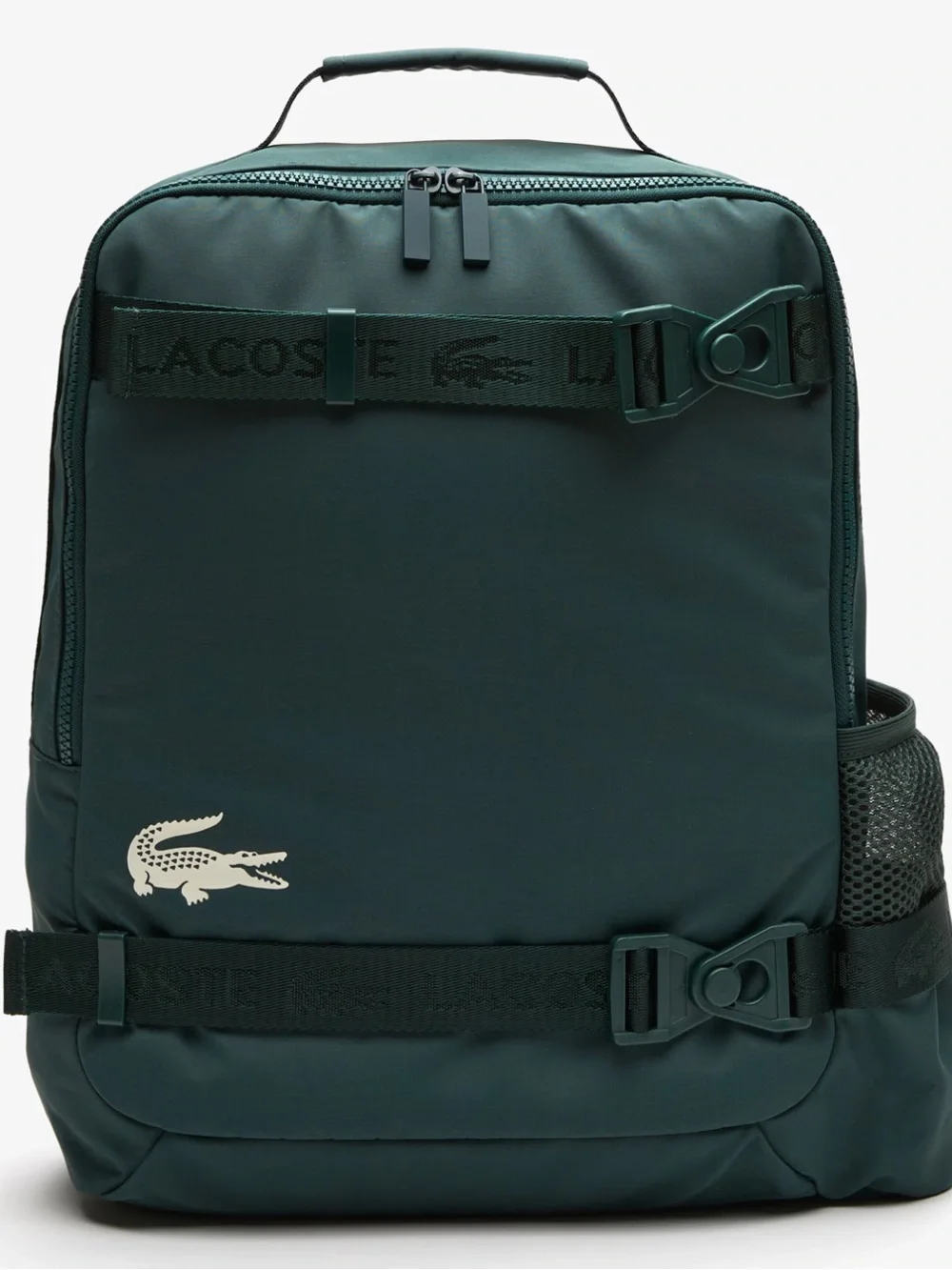 Lacoste Men's Forest Green Backpack Logo Active Bag